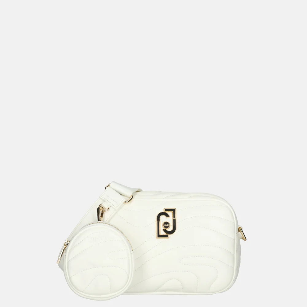 Liu Jo Achala crossbody tas off white bij Duifhuizen